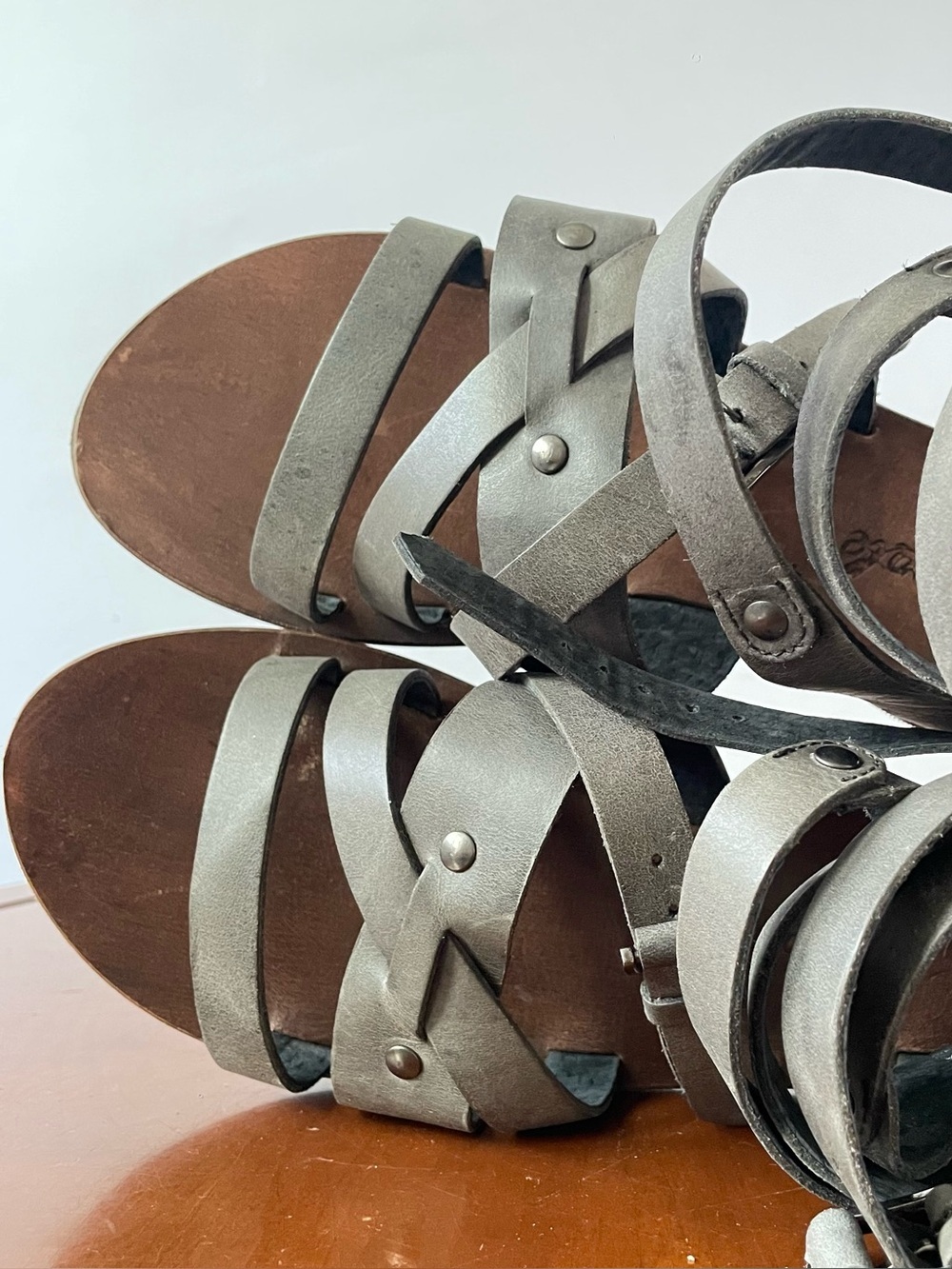 Free People Durango Metal Gladiator Sandals | EU 39